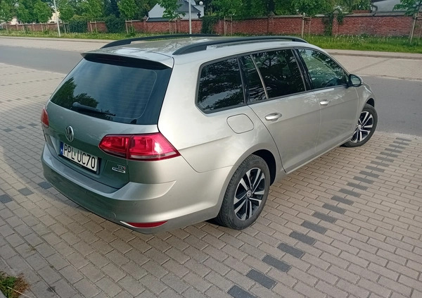 Volkswagen Golf cena 38900 przebieg: 185500, rok produkcji 2016 z Jarocin małe 106
